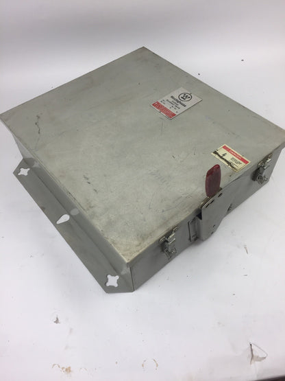 WESTINGHOUSE SDSN6030 DISCONNECT SWITCH 600 VAC 250 VDC 60 AMP 6 POLES