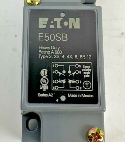 EATON E50BH1 HEAVY DUTY LIMIT SWITCH