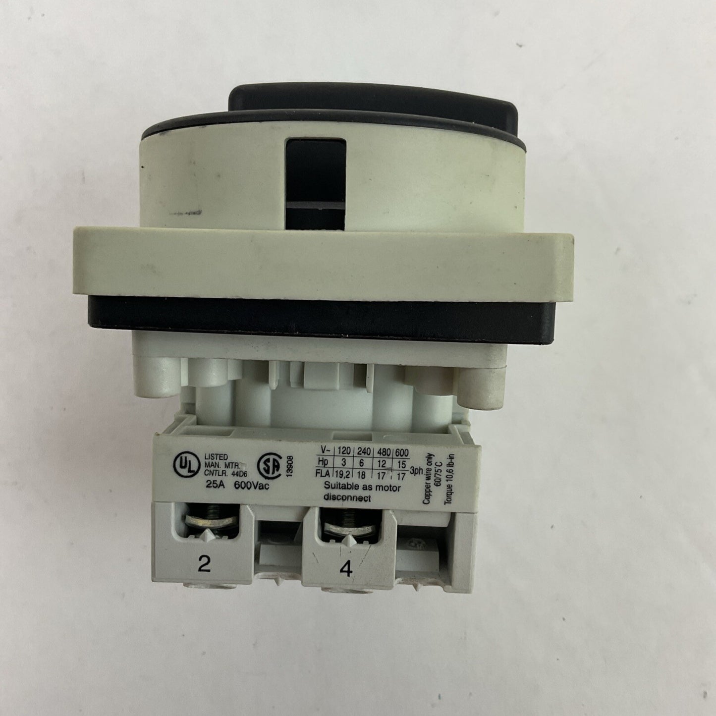 ALLEN BRADLEY 194L-E25 SER A LOAD SWITCH 25A 600VAC 15HP 3PH