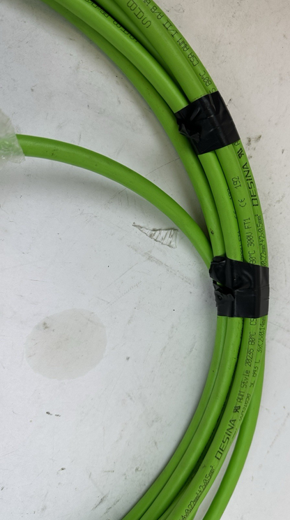 SAB BROCKSKES 279400/OP247-2 SERVO FEEDBACK CABLE 10.7M WIELAND 24-PIN CONNECTOR