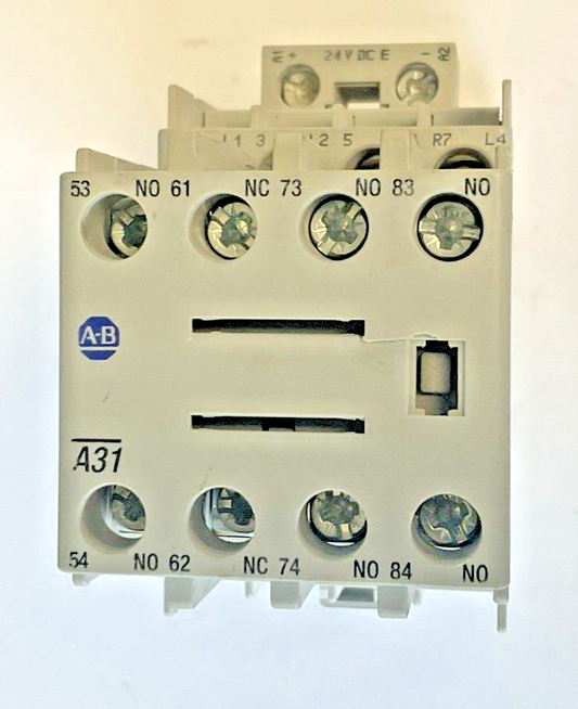 ALLEN BRADLEY 100-C09E*300 CONTACTOR 24VDC SER.A / 100-F COIL SER.B