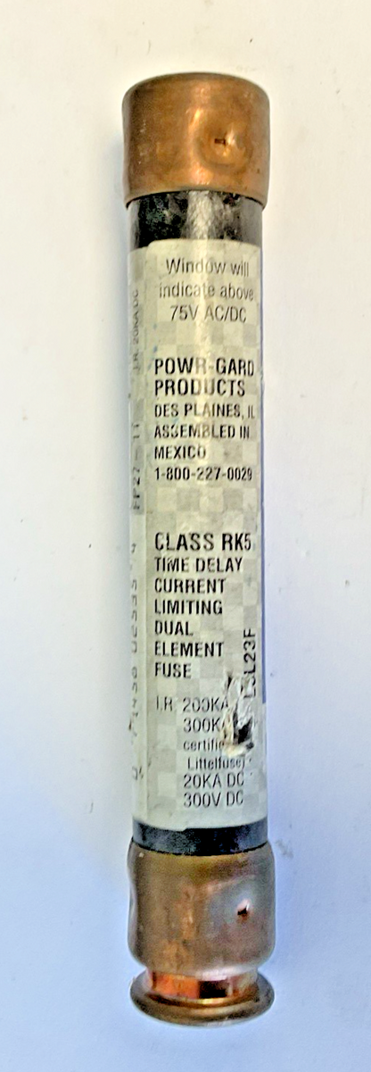 LITTELFUSE FLSR 12 ID INDICATOR FUSE 75-600VAC 12A ***LOTOF3***