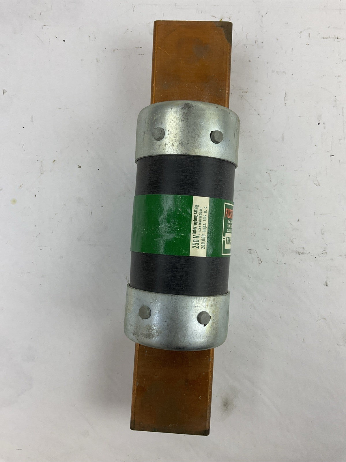 BUSSMANN FRN500 FUSETRON DUAL ELEMENT TIME DELAY CLASS K5 FUSE 500AMP 250VAC