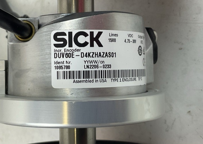 SICK DUV60E-D4KZHAZAS01 INCREMENTAL ENCODER 4.75-30VDC