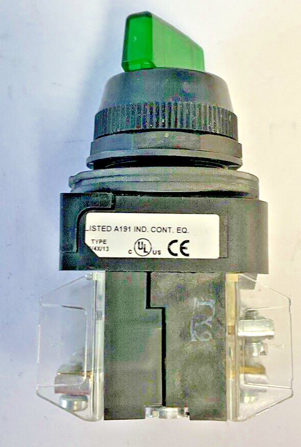 ALLEN BRADLEY 800H-24HRGH2KB6AX SELECTOR SWITCH SER F 24VAC 0.30WATTS