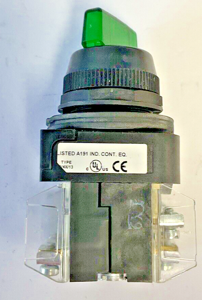 ALLEN BRADLEY 800H-24HRGH2KB6AX SELECTOR SWITCH SER F 24VAC 0.30WATTS