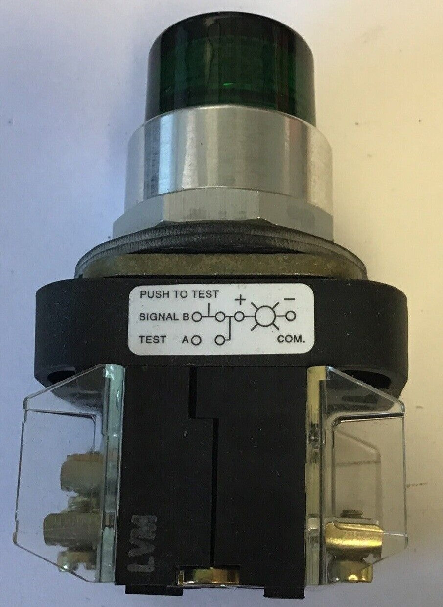 ALLEN BRADLEY 800TQTH10G GREEN PUSH BUTTON SER.T 120V
