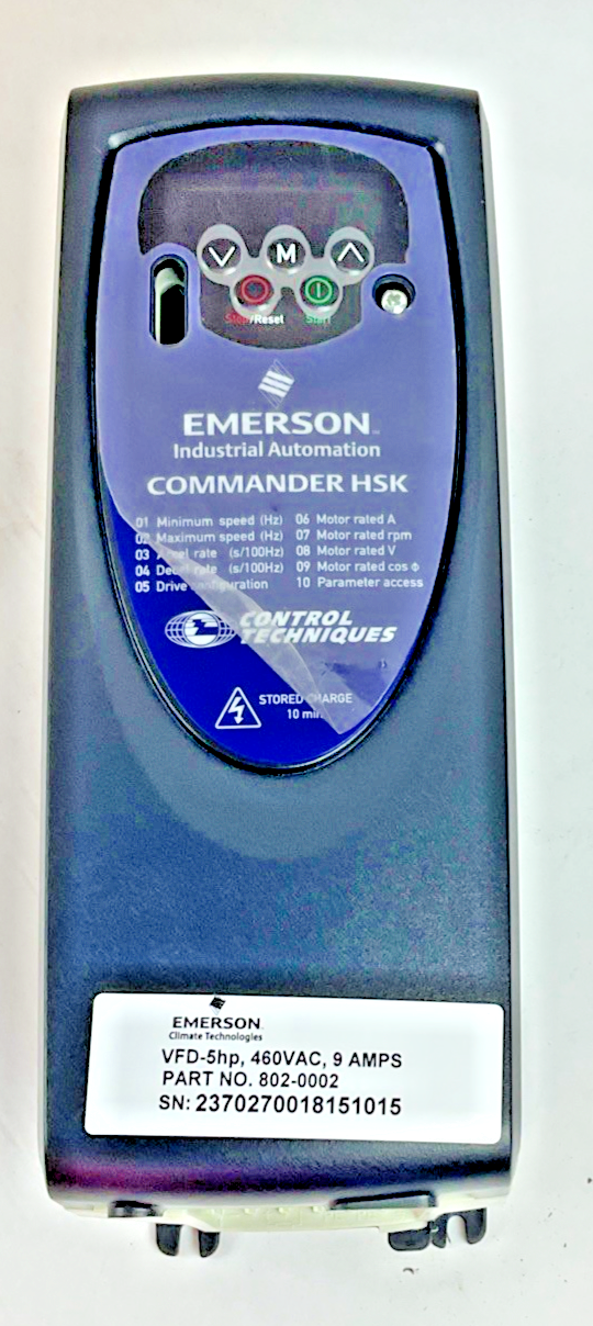CONTROL TECHNIQUES SKC3400400 DRIVE 4.0KW 11.9A 480V