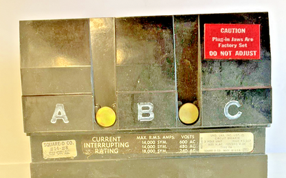SQUARE D FA36030 I-LINE BOLT-ON CIRCUIT BREAKER 30A 3P 600VAC