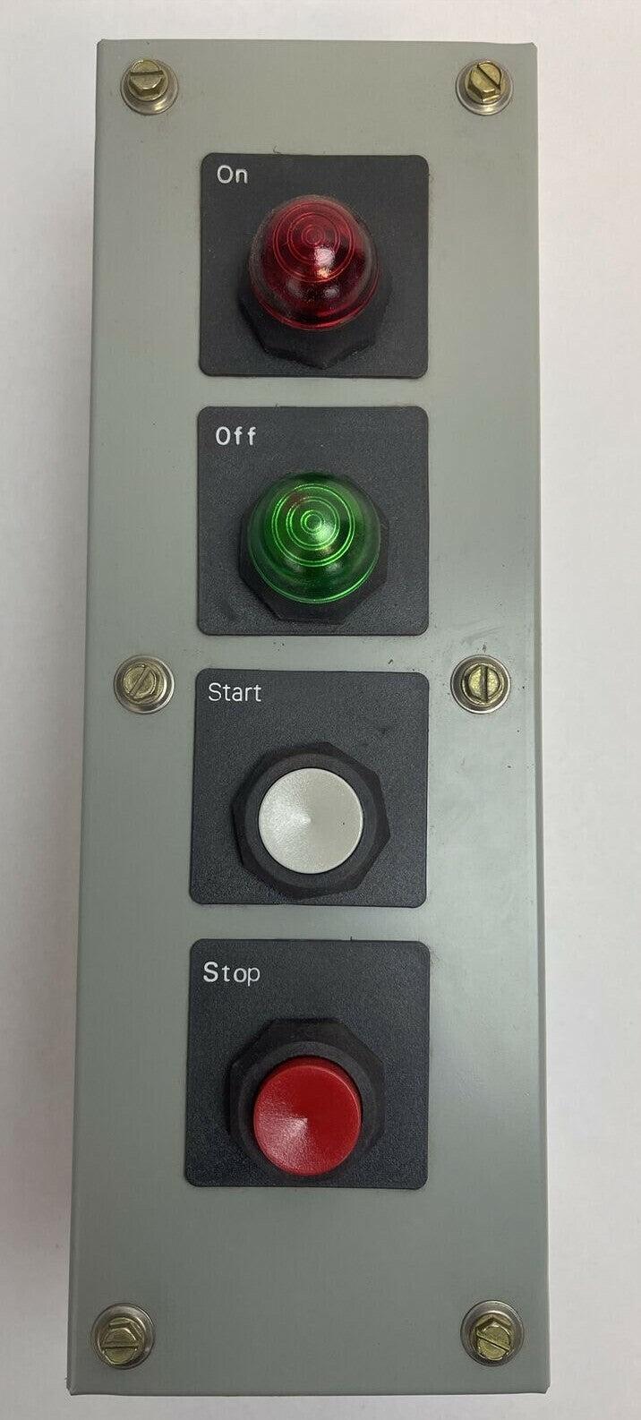 WESTINGHOUSE PB1ES4UVCA PUSH BUTTON STATION 120V TYPE 13 SHEET STEEL ENCLOSURE
