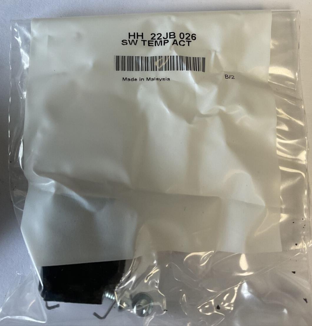 UNITED TECHNOLOGIES HH 22JB 026 TEMP ACT SWITCH 120/240V 20FLA