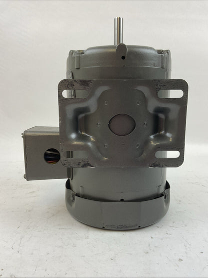 BALDOR M3452 34A51W11 INDUSTRIAL MOTOR 0.17HP 230/460V 1.1/.55A 1140RPM 60HZ 3PH
