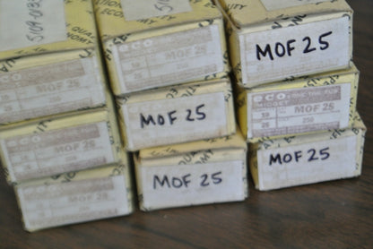BOX of 10 / ECONOMY / FPE MOF-25 MIDGET ONE-TIME FUSE / 25A / 250V