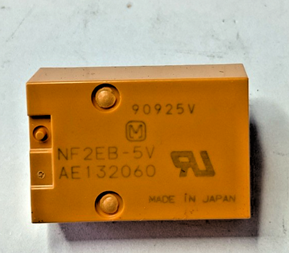 AROMAT LOW SIGNAL RELAY 2A 5V DPDT  NF2EB-5V***LOTOF5***