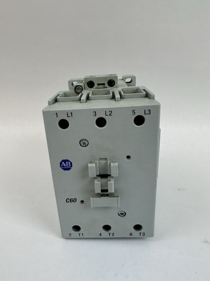 Allen Bradley 100-C60*00 Series B Contactor 60 Amp 110/120VAC 3P