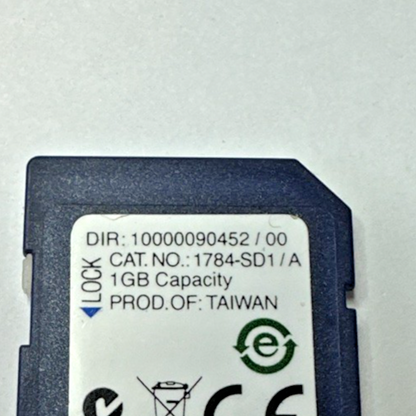 ALLEN BRADLEY 1784-SD1/A INDUSTRIAL SD MEMEORY CARD 1GB DIR:10000090452/00
