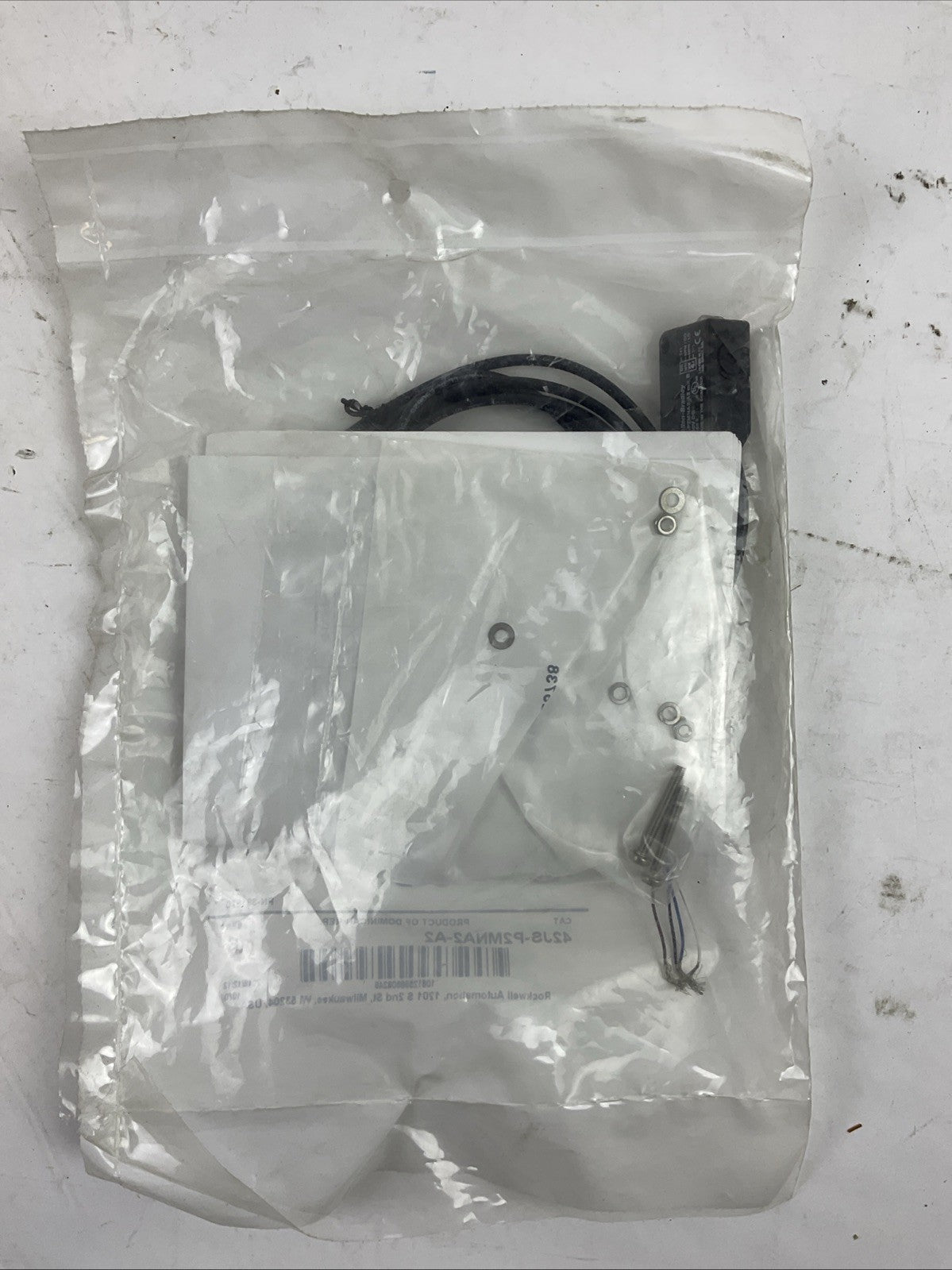ALLEN BRADLEY 42JS-P2MNA2-A2 SER B PHOTOSWITCH VISISIGHT POLARIZED