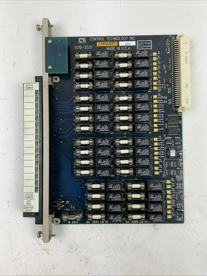 CTI CONTROL TECHNOLOGY 901D-2531 RELAY OUTPUT 32PT