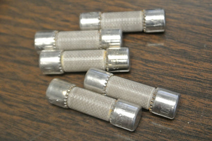 LOT of 5 / BUSS / BUSSMANN F60C500V25A FUSES / 25A / 500VAC