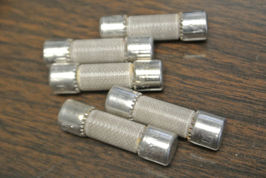 LOT of 5 / BUSS / BUSSMANN F60C500V25A FUSES / 25A / 500VAC