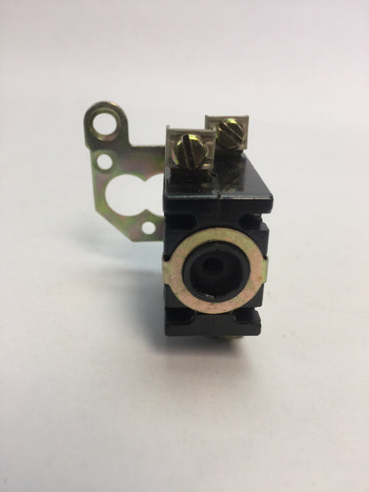 GE CR2940U202 HEAVY DUTY OILTIGHT CONTACT BLOCK 600V 1 NO 1 NC CONT