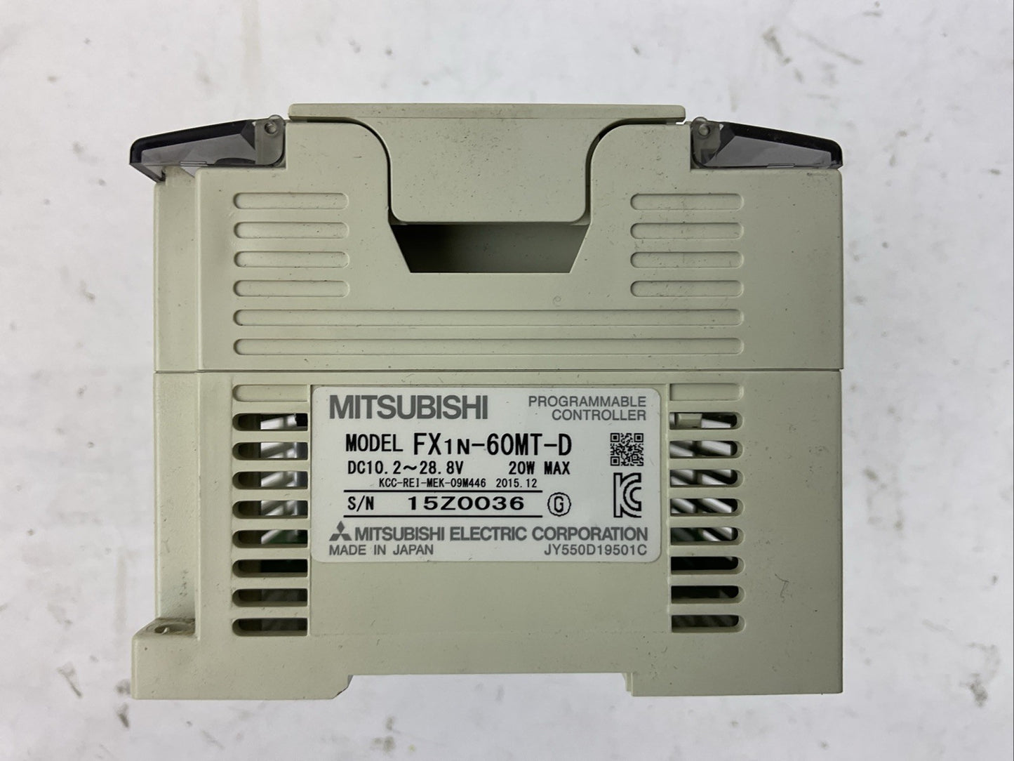 MITSUBISHI FX1n-60MT-D 10.2-28.8VDC 20W PROGRAMMABLE CONTROLLER