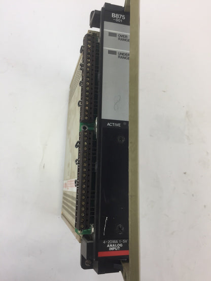 GOULD AS-B875-001 ASSY MDL ANLIN8CH WV ANALOG INPUT MODULE