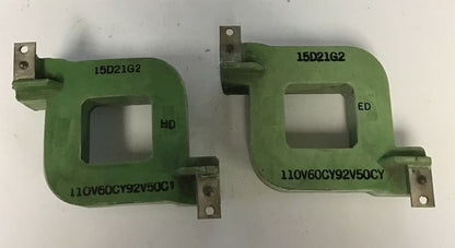 GENERAL ELECTRIC 15D21G2 COIL 110V 60HZ 92V 50HZ****LOTOF2****