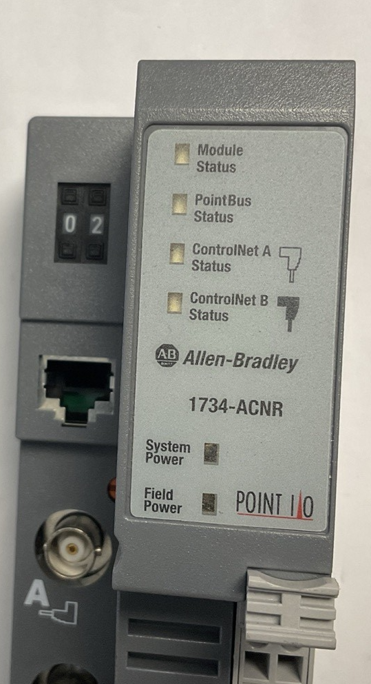 ALLEN BRADLEY 1734-ACNR ADAPTER MODULE SER.A W/1734-RTB 24VDC