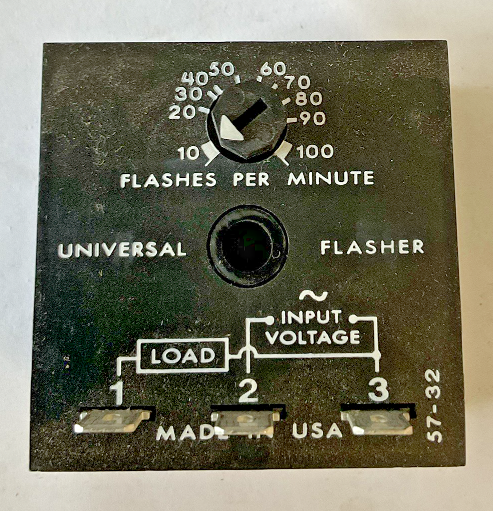 ABB 5JJ48 SOLID STATE FLASHER FSU1004 PC609 10-100FPM 240VAC 10A