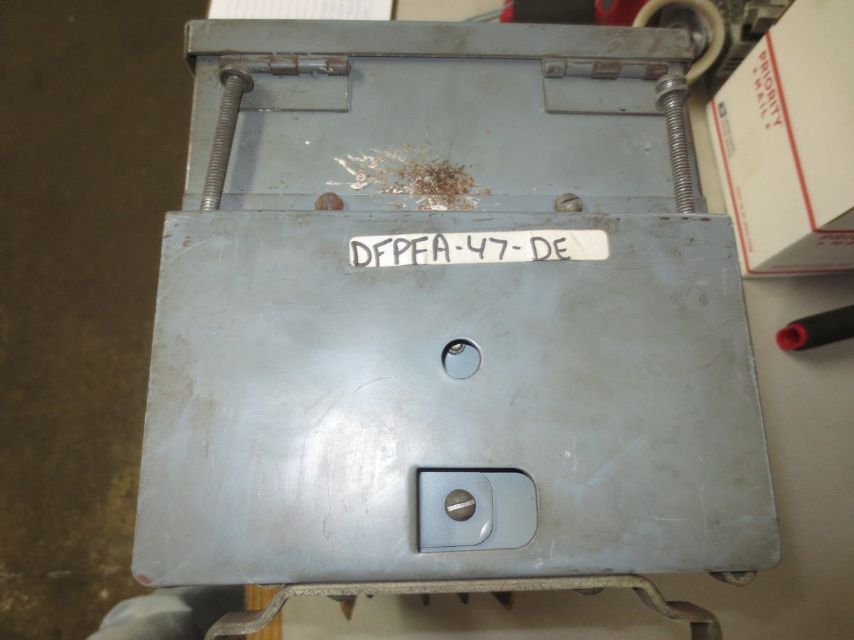 GENERAL ELECTRIC DFPFA47DE BUS PLUG / CIRCUIT BREAKER 70A, 600VAC, 3P,4W