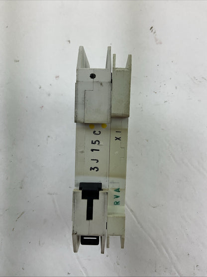 ALLEN BRADLEY 1489-D1C050 SER A CIRCUIT BREAKER 125VDC 5A 1489-ABH12 (LOT OF  2)
