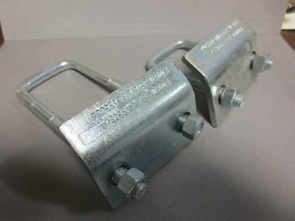 POWER-STRUT PS2651 BEAM CLAMP / U-BOLT, 3-3/8" ONE EACH 5" & 3-1/2" - NEW