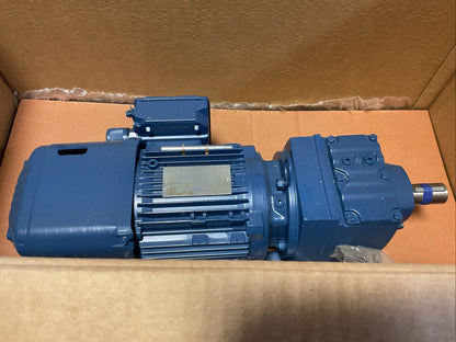 SEW-EURODRIVE R47 DRN90S4/BE2HR GEAR MOTOR HZ 60 rpm 1762/91 V230/460 YY/Y