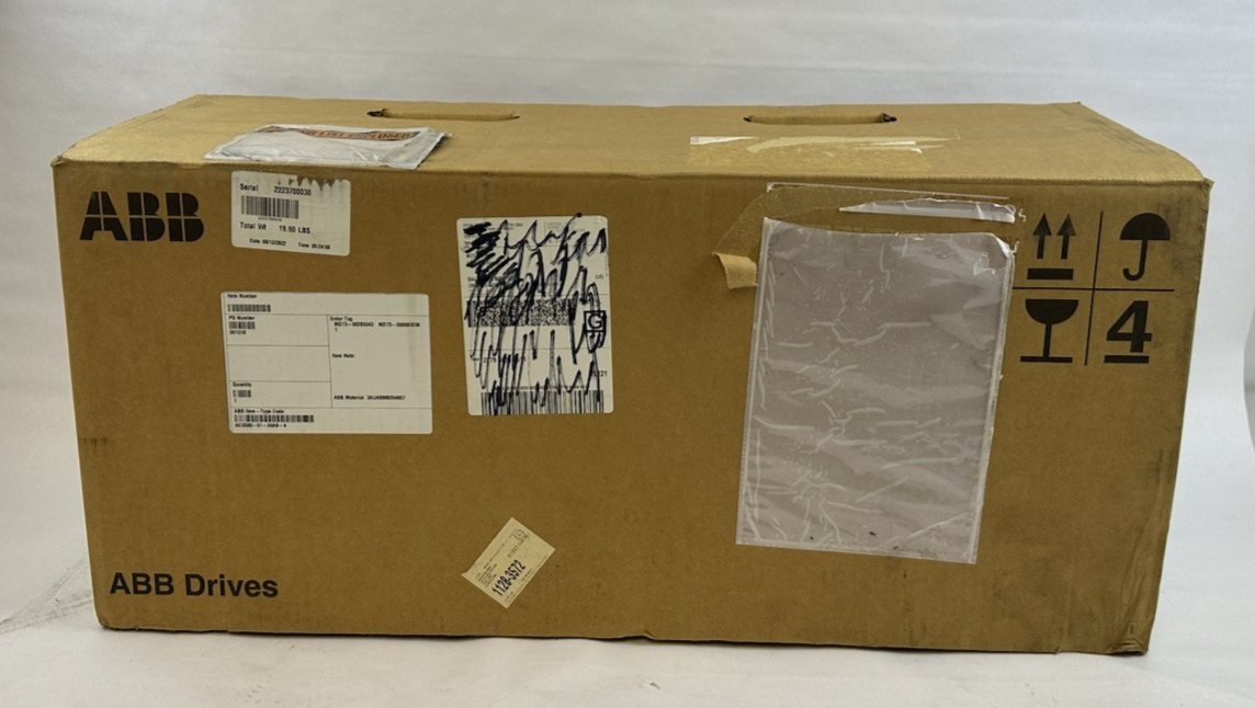 ABB ACS580-01-04A8-4 VFD VARIABLE FREQUENCY DRIVE 3HP 2.2KW 3PH 400-480VAC 4.8A