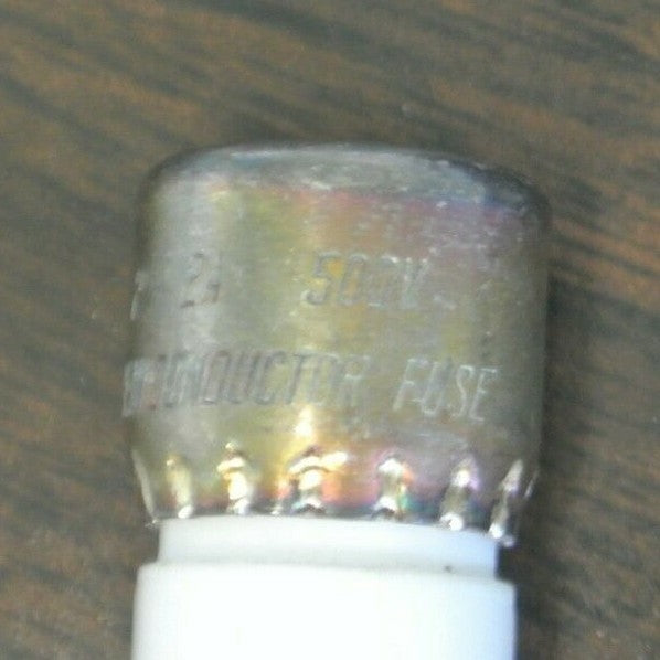 LOT of 5 / BUSSMANN FWH2 SEMICONDUCTOR FUSE / 500V / 2A / NEW SURPLUS