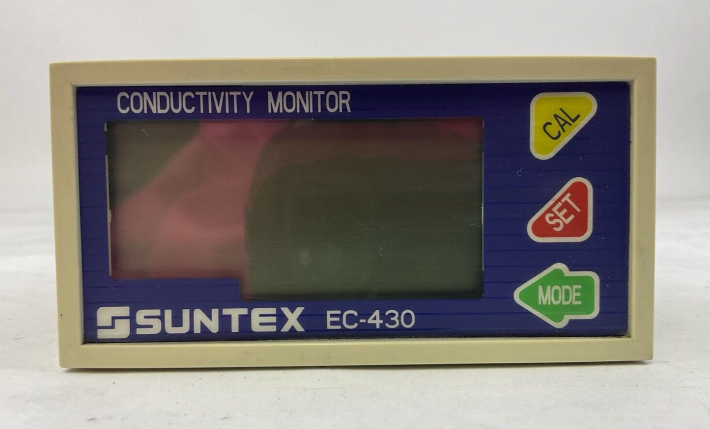 SUNTEX EC-430 CONDUCTIVITY MONITOR INPUT 100-240VAC 4.5W
