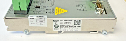 SICK MSC800-0000 MODULAR SYSTEM CONTROLLER 24VDC