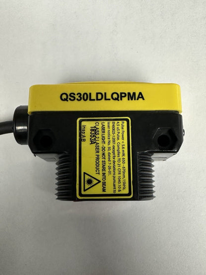 BANNER QS30LDLQPMA HIGH PERFORMANCE LONG RANGE LASER SENSOR 30VDC