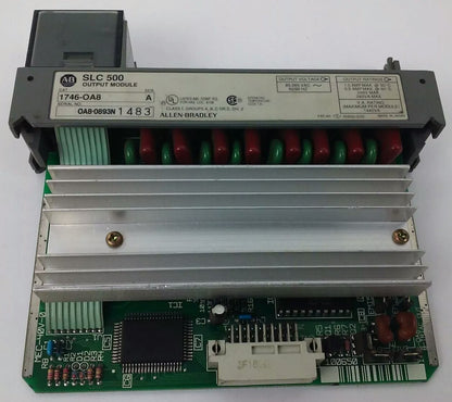 ALLEN-BRADLEY, SLC 500 1746-OA8, SERIES A, OUPUT MODULE,85-265VAC, 50/60HZ, USED