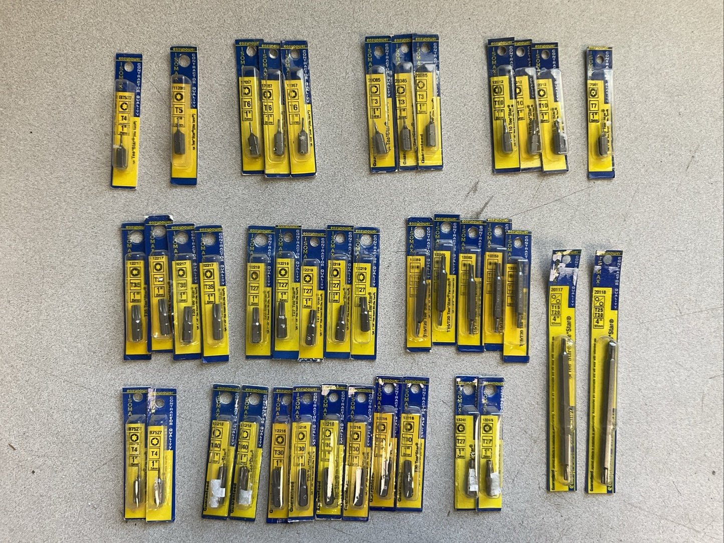 EAZYPOWER ISOMAX CONTRACTOR QUALITY TEE STAR BIT LOT