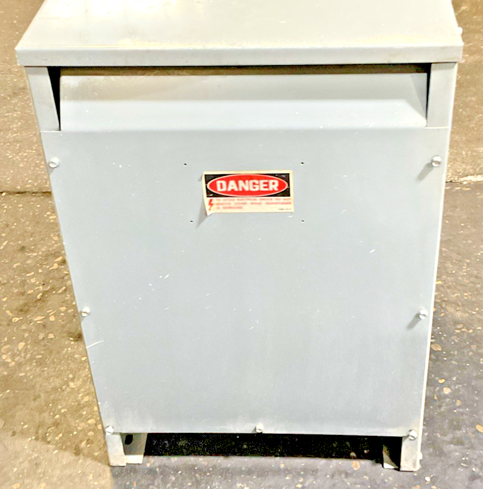 SQUARE D 37S3H TRANSFORMER H.V.120-480V L.V.120-240 37.5KVA CLASS AA 60HZ TYPE S