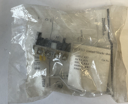 ALLEN BRADLEY 800T-XA SHALLOW BLOCK 1N0-1NC SER.D