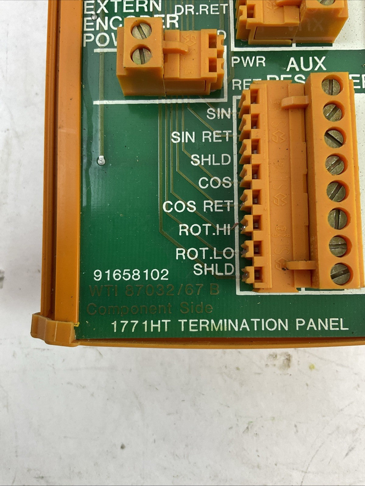 WEIDMULLER WTI 87032/67B 1771HT TERMINATION PANEL
