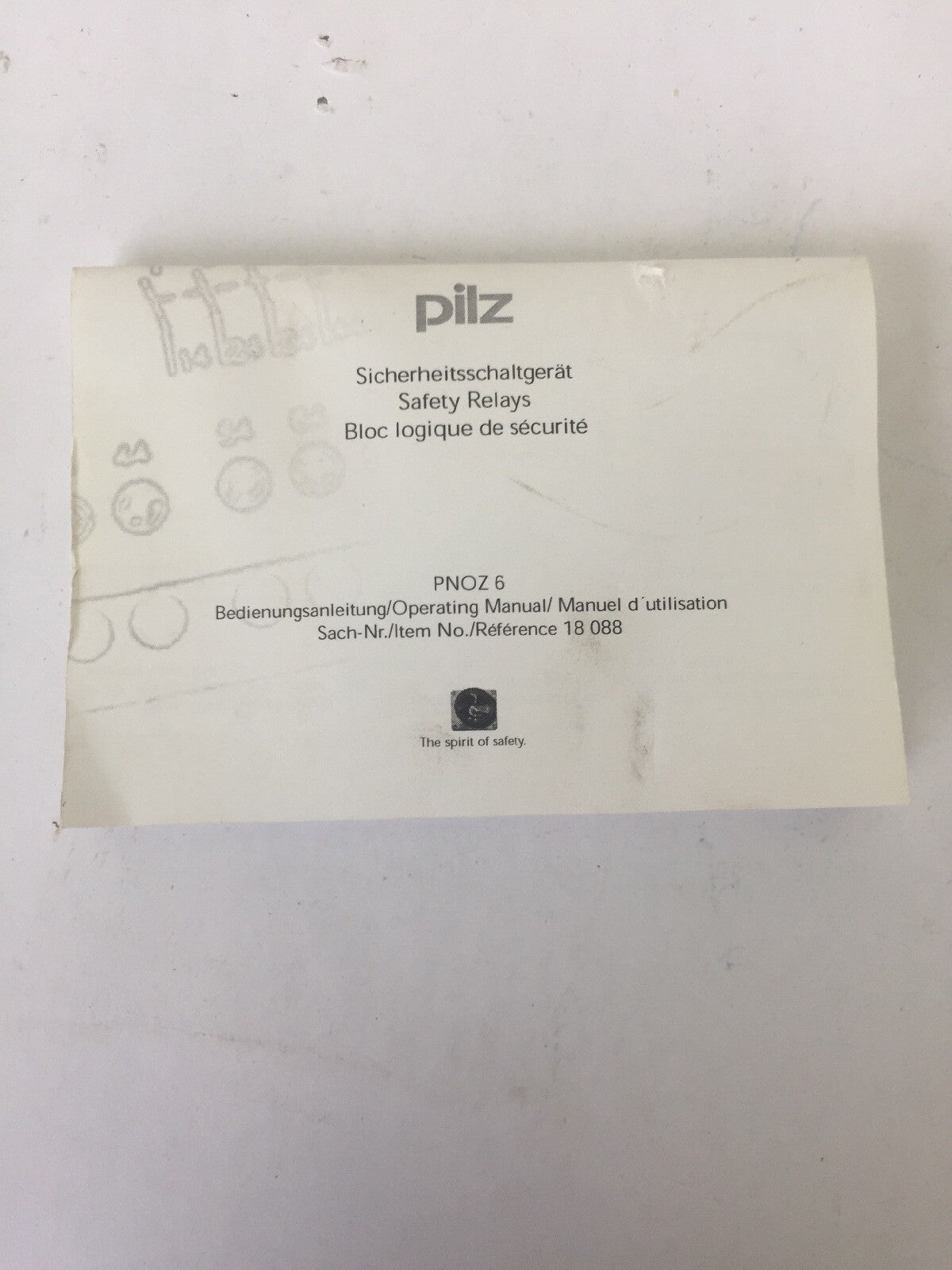 PILZ PNOZ 6 120VAC 6,0 VA 50-60HZ