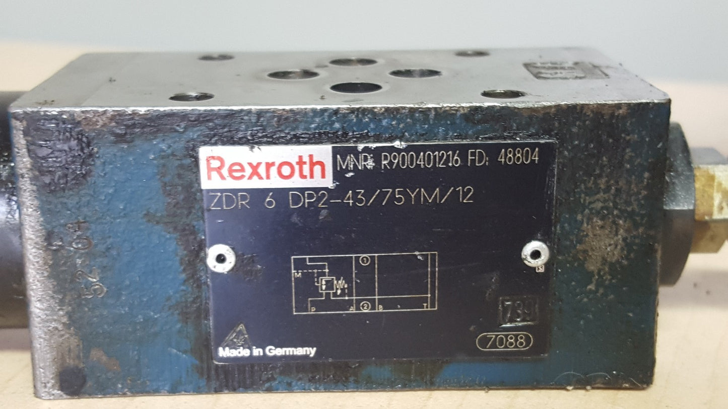 REXROTH ZDR 6 DP2-43/75YM/12  MNR R900401216 FD 48804