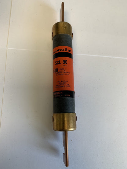 Economy Fuse SCLR90 90A 600V Fuse