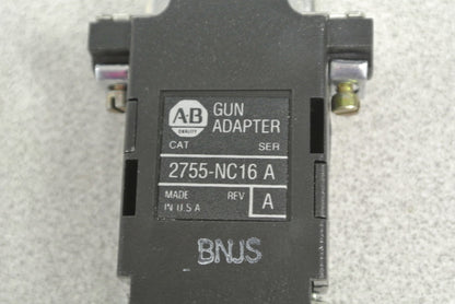ALLEN-BRADLEY 2755-NC16 GUN ADAPTER for 2755-G2 / 2755-DM9 SCANNERS NEW SURPLUS