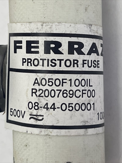 FERRAZ A050F100IL PROTISTOR FUSE 500VAC 100AMP