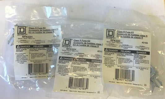 SQUARE D RFK03H CLASS R FUSE KIT SER.F01****LOTOF3****
